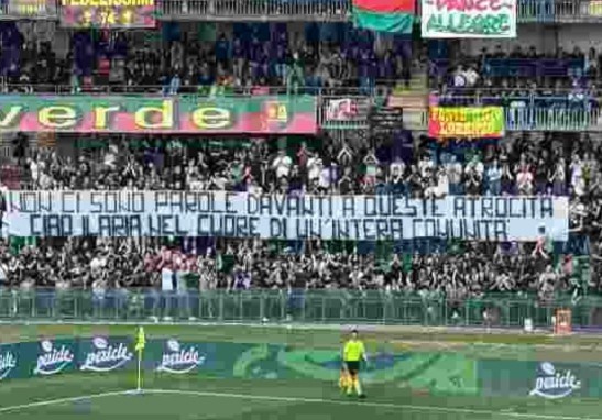La presa di posizione della tifoseria della Ternana, per Ilaria Sula e la violenza sulle donne