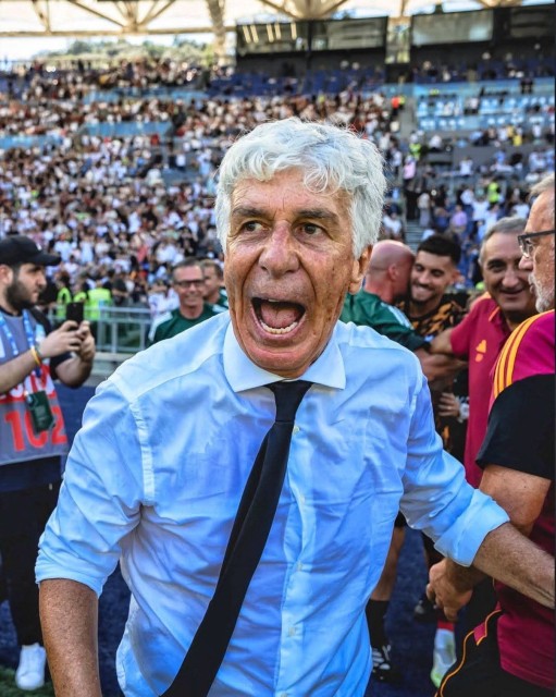Gasperini alla prima vittoria nel derby tra Lazio Roma