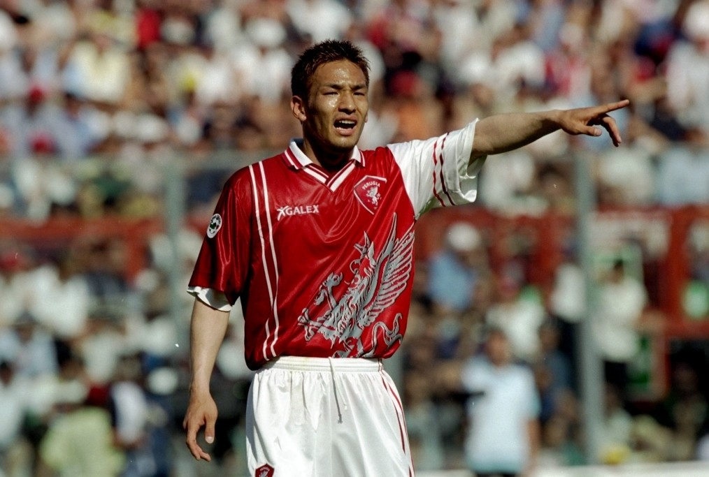 Impossibile non pensare a Hidetoshi Nakata quando si pensa al Perugia. Fonte foto: Operazione Nostalgia