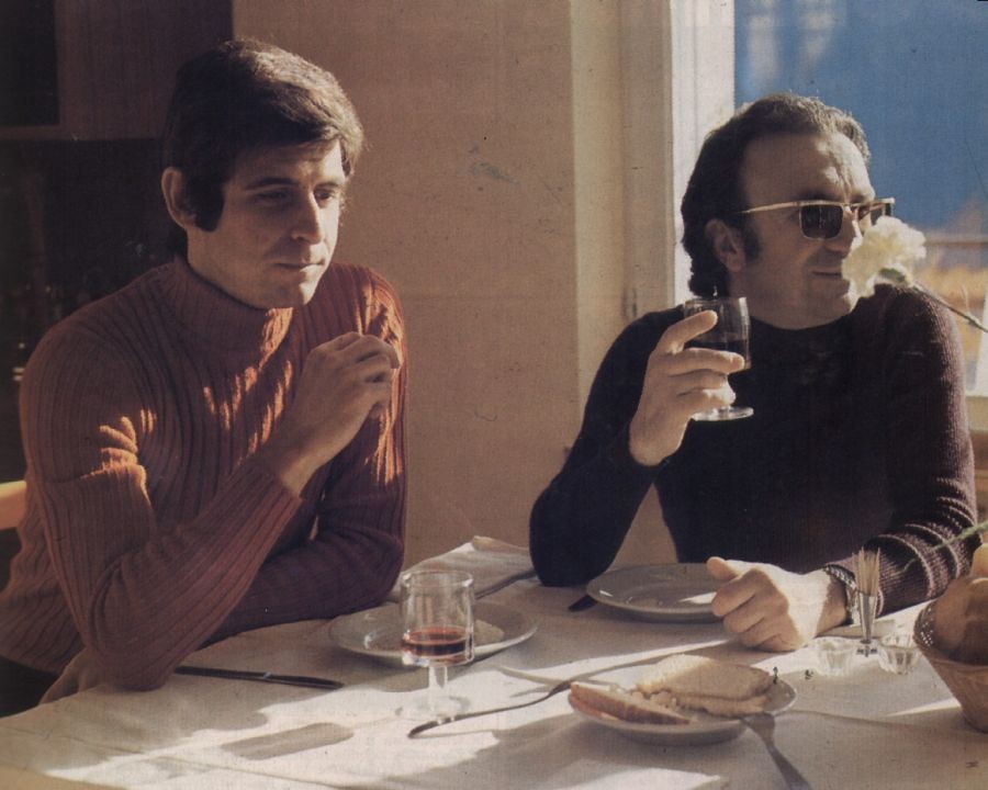 Padre Eligio con Gianni Rivera. Fonte foto: Magliarossonera.it