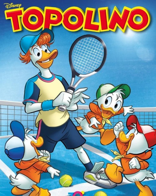 Sinner sulla copertina di Topolino