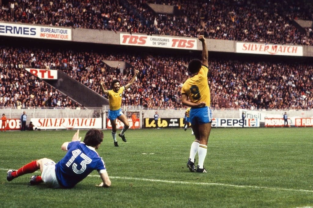 L'esultanza di Reinaldo, pugno chiuso e braccio al cielo.