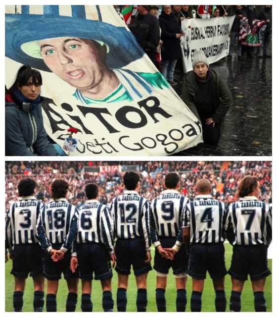 I ricordi di squadra e tifosi della Real Sociedad per Aitor Zabaleta