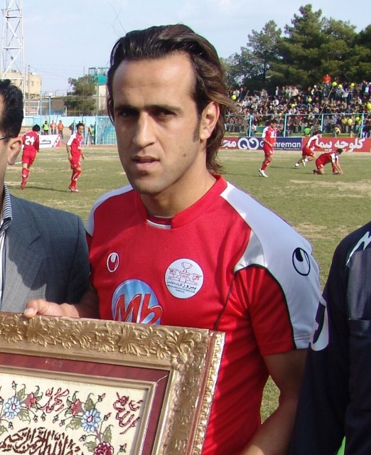 Ali Karimi, bandiera dell'Iran, tra i firmatari della lettera diretta a Infantino