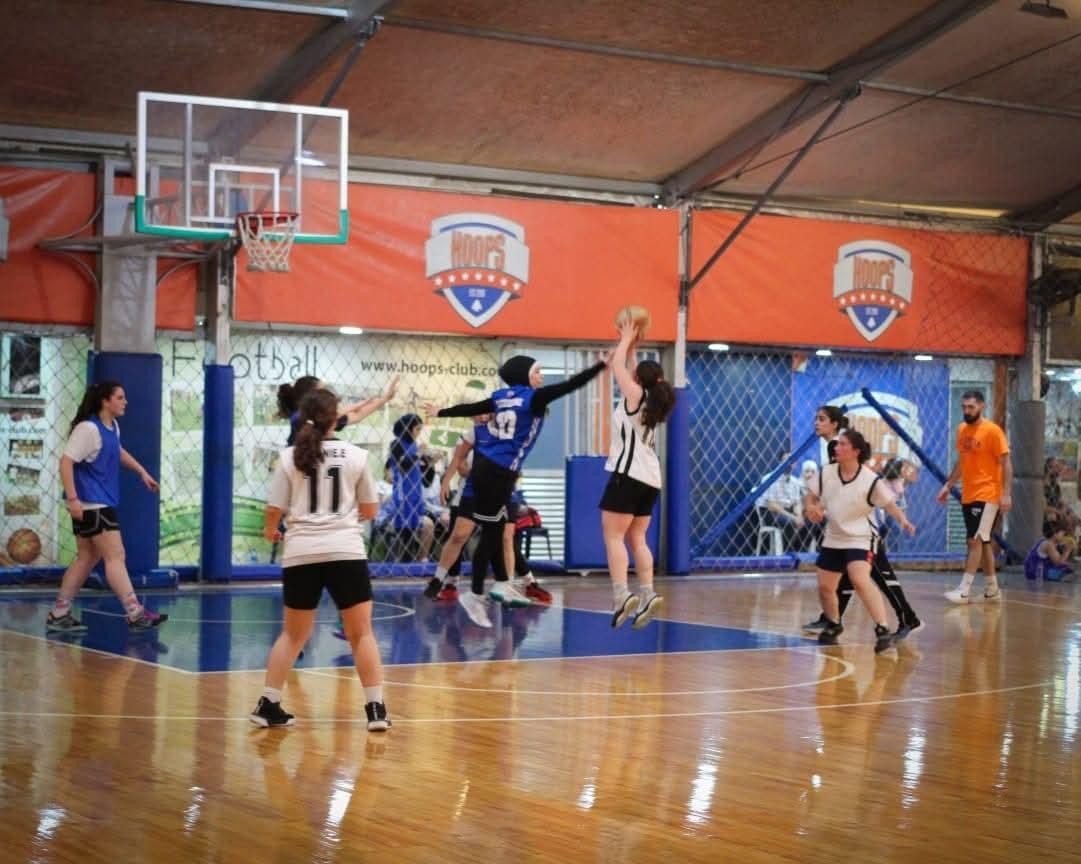Uno scatto dal progetto Basket Beats Borders. Torino incontra Shatila