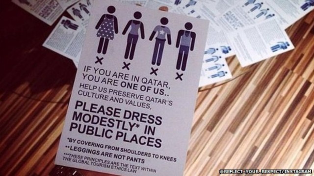 I divieti sull'abbigliamento in Qatar