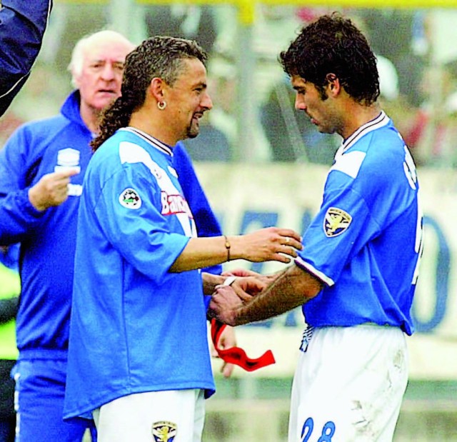 Cambio: dentro Baggio, fuori Pep Guardiola. E sullo sfondo, Carlo Mazzone. Fonte foto: Corriere.it
