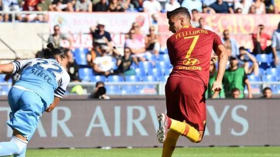 Il gol di Pellegrini nel derby, settembre 2018.